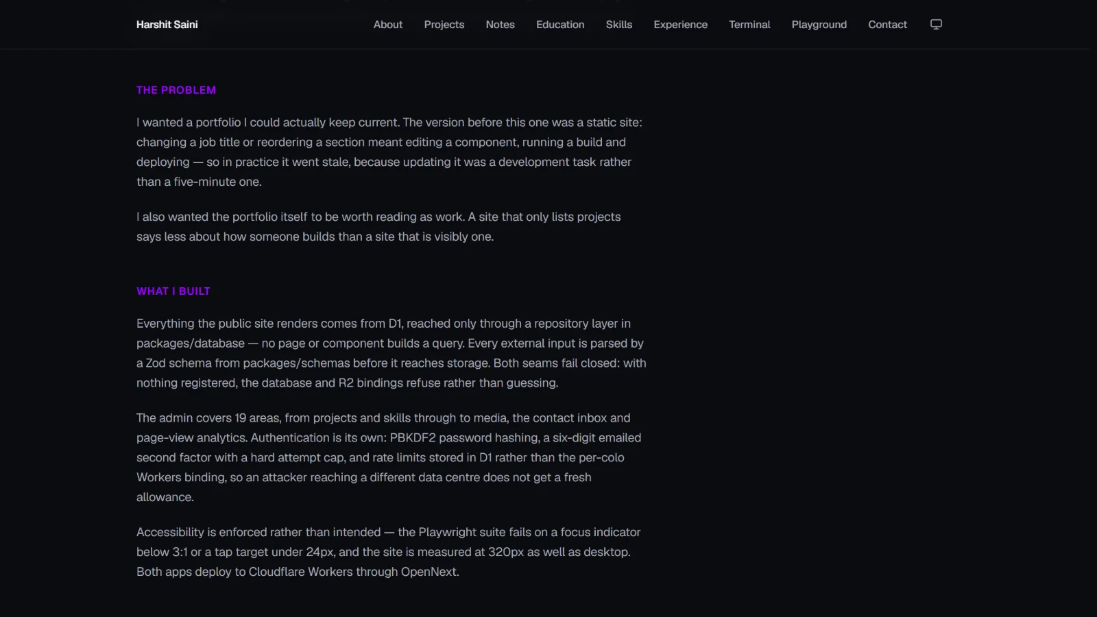 p case study