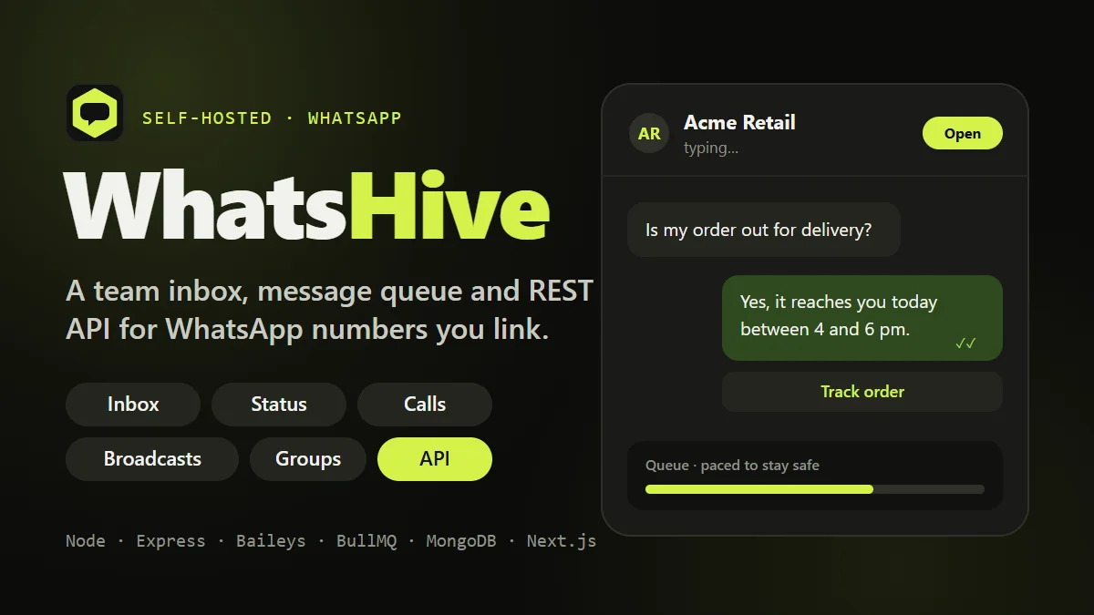 whatshive cover